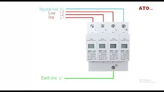 3-phase surge protection device