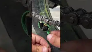 Put a padlock on your motorcycle chain and find out why 