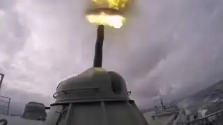 Адский звук скорострельной корабельной пушки АК-630
