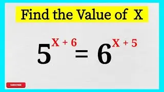 Nice Math Olympiad Question | Find the Value of X | Beautiful Exponential Equations