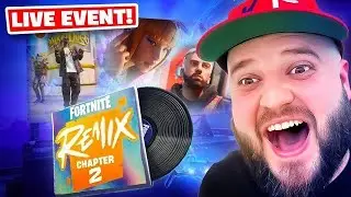 Fortnite CHAPTER 2 Remix FULL Trailer And Concert Reaction