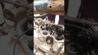 Have you ever seen the Removal of an IGO engine top cover and tappet? Then adjusting ?#motorparts