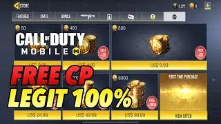 HOW TO GET FREE CP IN COD MOBILE / 100 % Working / No Human Verification