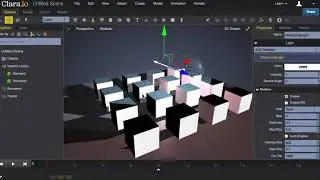 Introduction to the different light sources in Clara.io