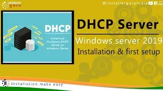Effortless DHCP Server Setup on Windows Server 2019: Step-by-Step Installation Guide (Hindi)