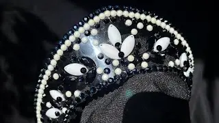 Прозрачный кокошник диадема #ЛисьяМастерская