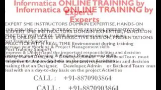 Informatica OnlineTraining