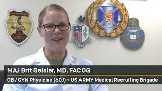 My Army Medicine Story: Lt. Col. Britt Geisler