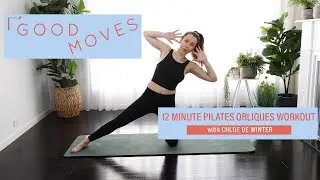 12 Minute Pilates Obliques Workout with 