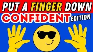 Put A Finger Down If Confident Edition😎🌟 | Put A Finger Down If Quiz TikTok @Pointandprove
