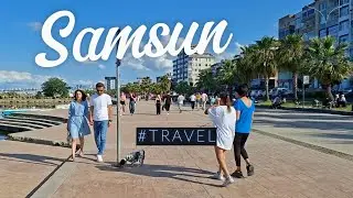 Samsun Atakum Beach Walk Video