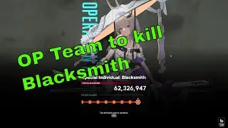 OP Team to kill Blacksmith Goddess Of Victory: Nikke