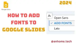 How To Add Fonts To Google Slides - Quick Guide