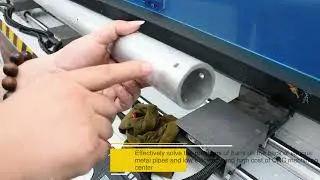 6m CNC Drilling Machine for Aluminum Alloy, Steel & Plastic Pipes, One-Clamp Multi-Side Rotation