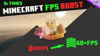 Boost Minecraft shaders FPS upto 3X | Must watch to increase minecraft FPS