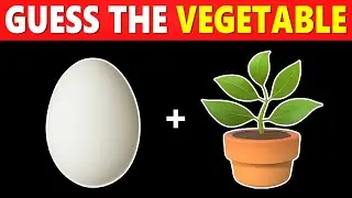 Guess The Vegetable by Emoji 🥕🍆🍅 (Emoji Quiz)
