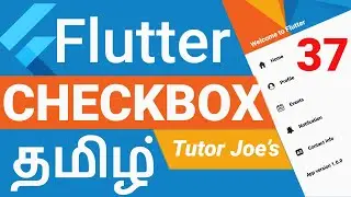 Checkbox in Flutter Widget in Flutter தமிழ் | Complete Widget Properties in Flutter in Tamil