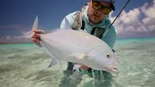 Incredible Bone Fishing in Super Shallow Crystal Clear  Water!