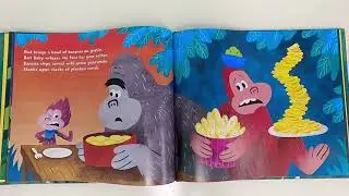 Gorillas Go Bananas Written By Patrick Wensink and Illustrated By Nate Wragg