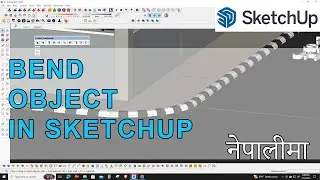 Lets Bend in Sketchup || request tutorial