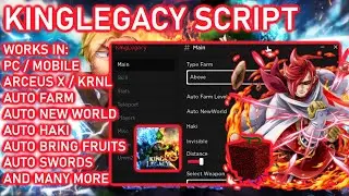 [NEW] King Legacy Arceus X Script | Auto Farm + Kill Mobs | Auto Legendary Swords | & MORE HYPER HUB