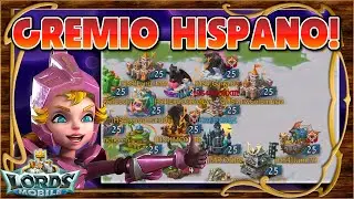 Un muy conocido gremio hispano visita mi trampa! Defensas vs HS4! - Lords Mobile ES
