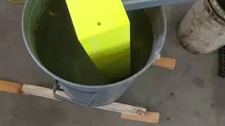 Large 3D Print Acetone Vapour Treatment  PLUS Some Things to Watch Out For...