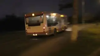 Автобус МАЗ 206 и автобусы ПАЗ 