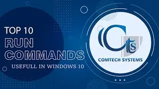 Useful Windows run commands.