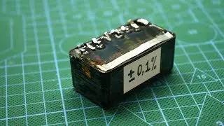 How to make precision resistors