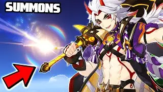 CRAZIEST LUCK TO DATE!! HUGE ARATAKI ITTO & GOROU SUMMONS! - Genshin Impact