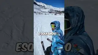 Não acredito que conheci a neve no Chile😍⛷️