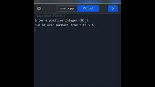 Day 19 of series|| How to write a c++ program to find the sum of even numbers.