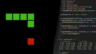 Making 2D game from scratch in a single file using OpenGl and C++