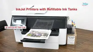 Refillable Ink Tank Printers_HP OfficeJet Pro 7740 Color Inkjet All-In-One Printer
