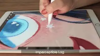 A Palm Rejection Stylus with Magnetic Attach and Magnetic Charging