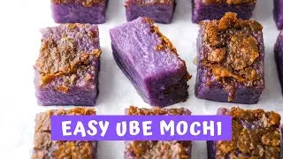 EASY UBE MOCHI RECIPE | Keeping It Relle