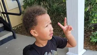 Easy way to Detangle and Pick a Child's Afro (No Tears😢)