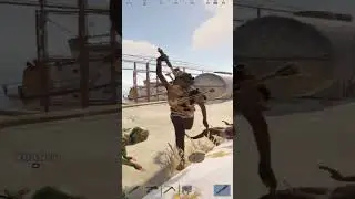 Тесак творит чудеса в Раст / Rust #rust #moments #shorts #gaming