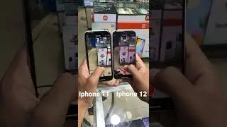IPHONE 11 Camera Vs IPHONE 12 Camera Test WHO WIN?? 