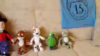 Room on the Broom toys. Место на метле. Игрушки.