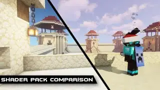 Minecraft shader pack comparison