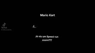 Speed run Super Mario Kart