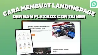 Cara Membuat LANDING PAGE dengan FLEXBOX (Elementor) - Full Lengkap (2023)