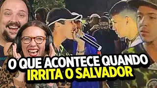 O QUE ACONTECE QUANDO IRRITA O SALVADOR? - CASAL REACT