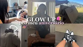 vlog - glow up pro meu aniversário de 21 anos