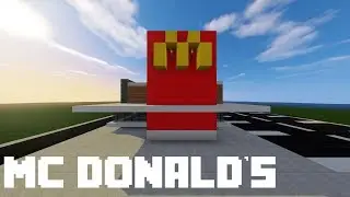 Minecraft - McDonald's Exterior part 1