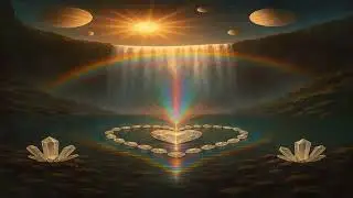 741Hz Lullaby & Waterfall Flowing Healing Waters - Letting Go - Transformation Meditation