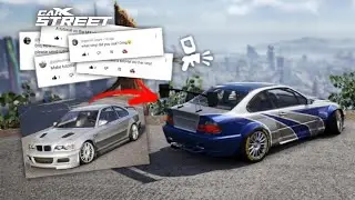 Step-by-Step BMW M3 E46 Most Wanted Livery Tutorial! CarXStreet