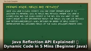Master Java Reflection API in 5 Mins! ✨ Dynamic Code for Beginners (Java Tutorial)
